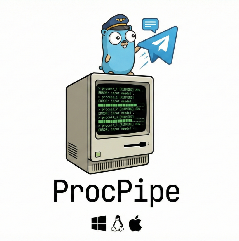 ProcPipe - Terminal Process Watcher